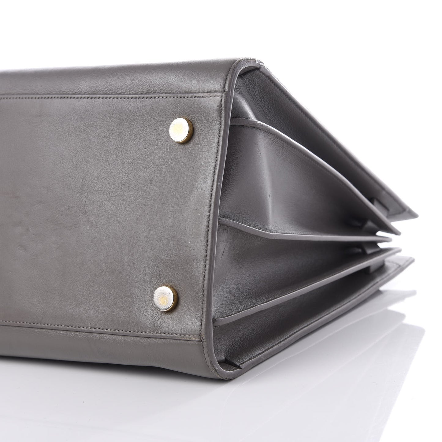 Calfskin Large Sac De Jour Carryall Grey
