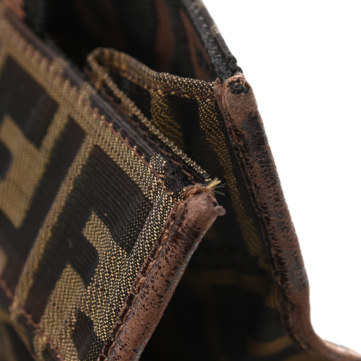 Fendi Zucca 1925 Vertical Tote Tobacco 12 of 15