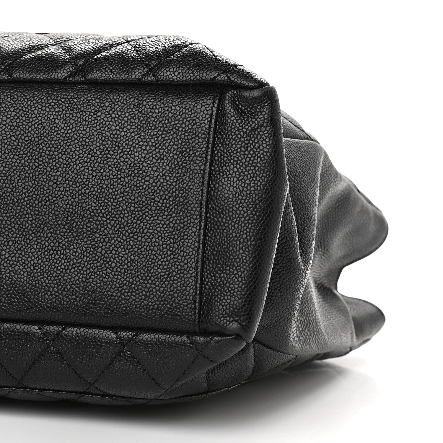 Chanel Caviar Quilted Grand Shopping Tote GST Black 9 of 10