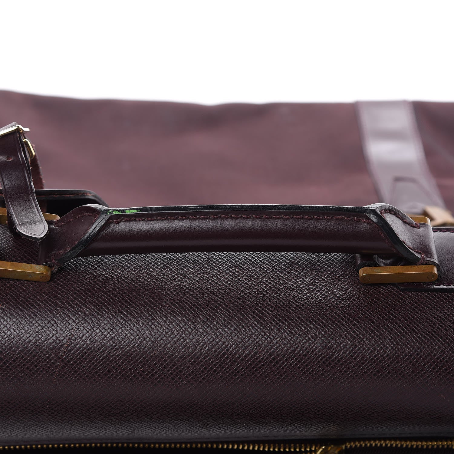 Louis Vuitton Taiga Nylon 2 Hanger Garment Carrier Bordeaux 11 of 25