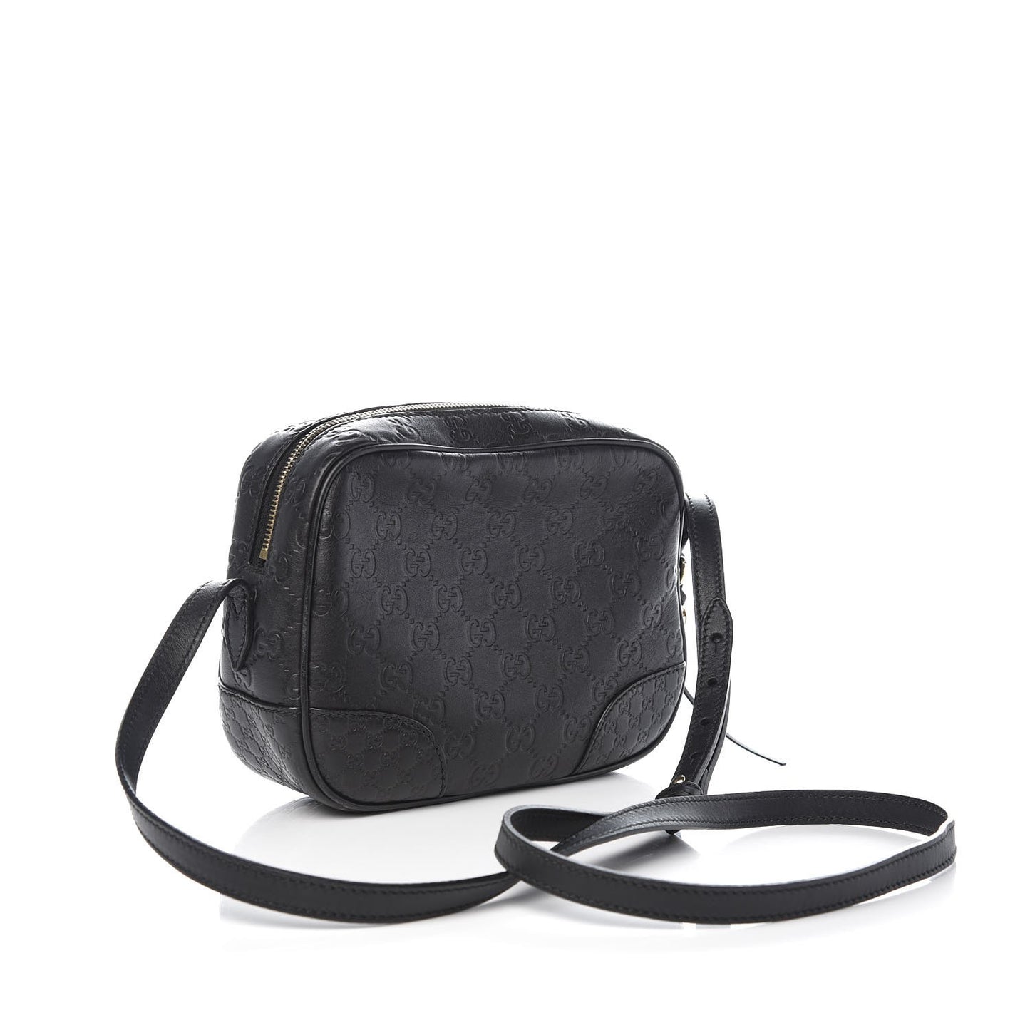 Guccissima Mini Bree Messenger Bag Black