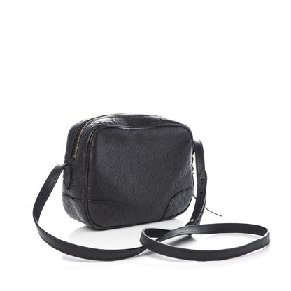 Gucci Guccissima Mini Bree Messenger Bag Black 3 of 7