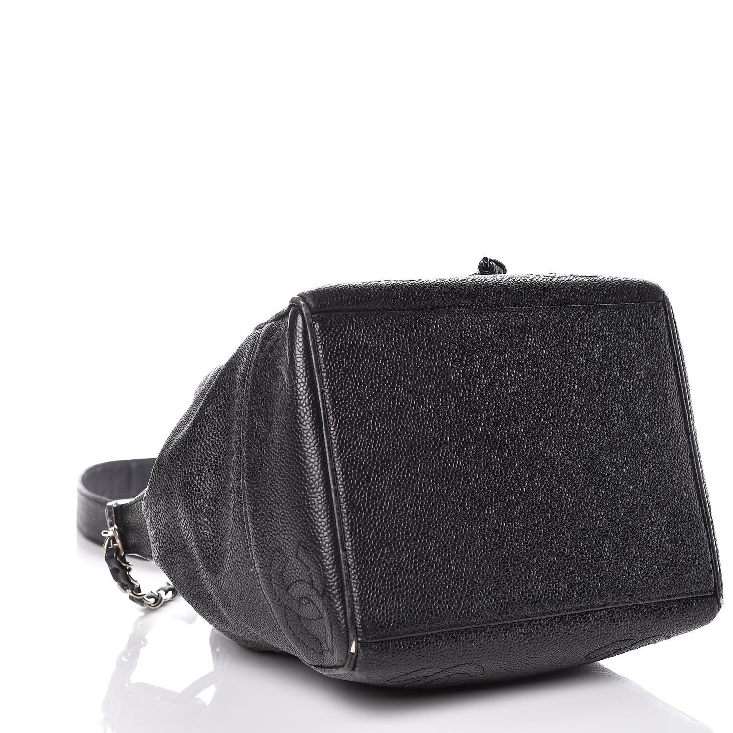 Chanel Caviar Drawstring Shoulder Bag Black 5 of 20
