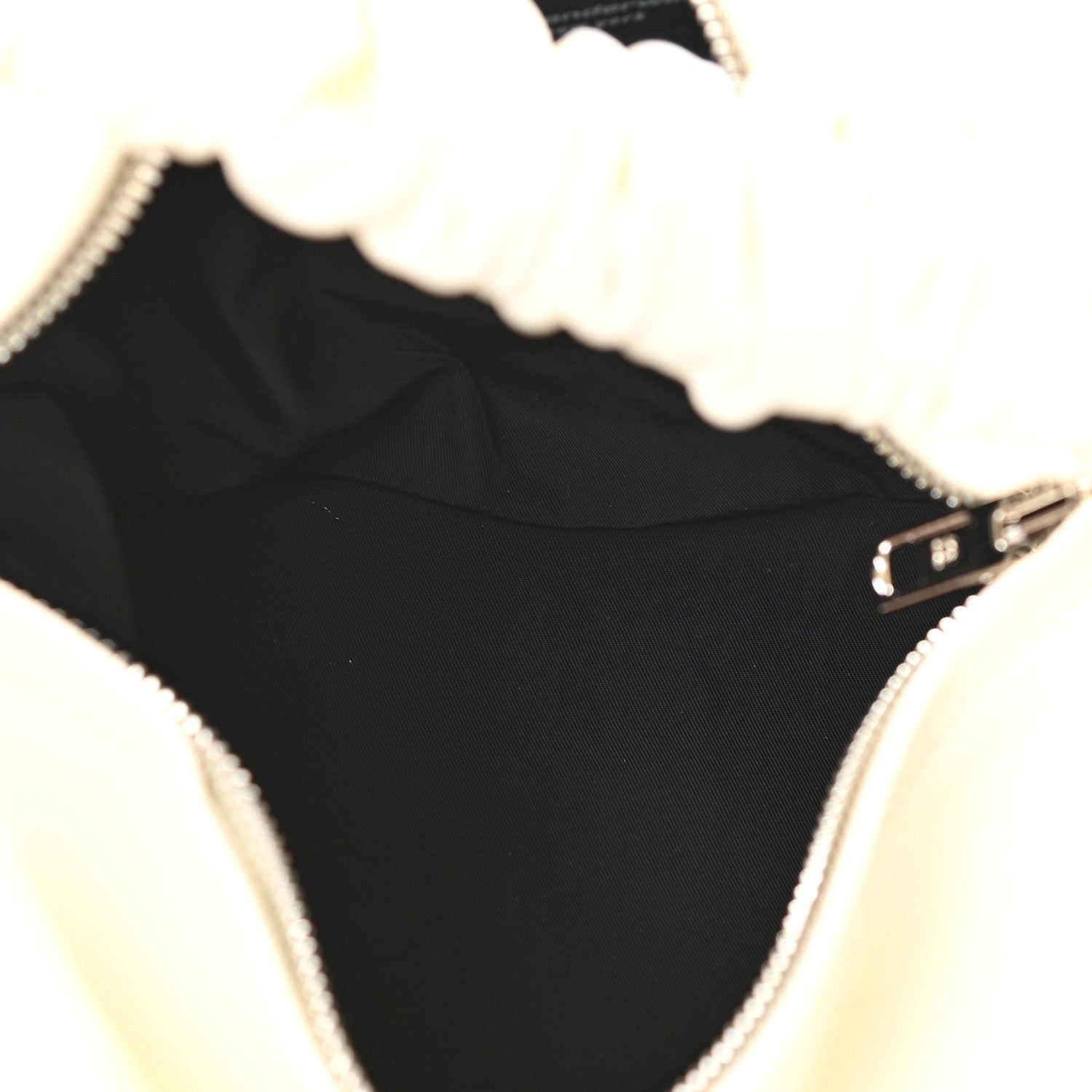 Alexander Wang Lambskin Mini Scrunchie Bag White 4 of 7