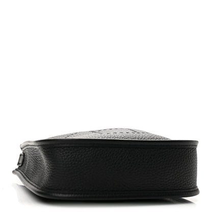 Hermes Taurillon Clemence Evelyne TPM Black 4 of 11