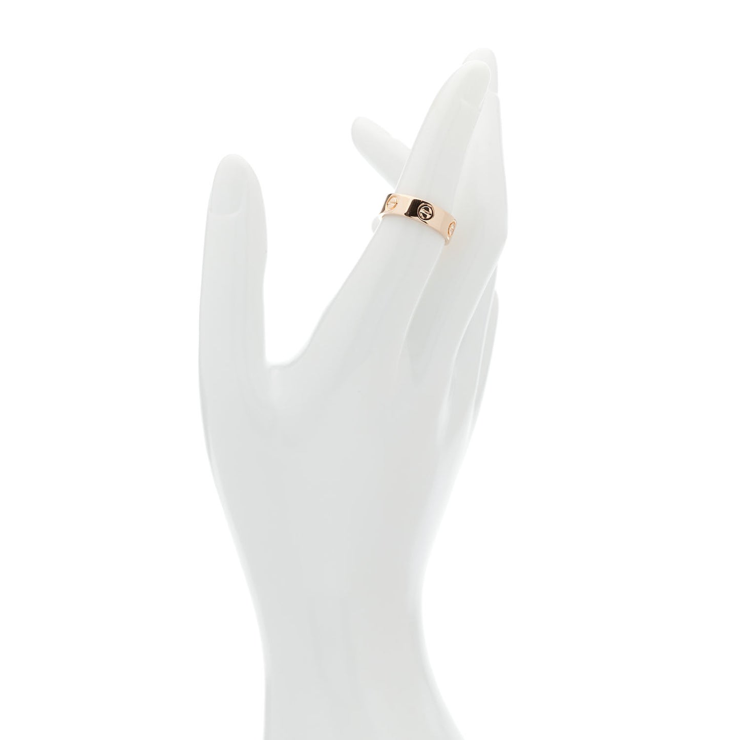 18K Pink Gold 5.5mm LOVE Ring 51 5.75