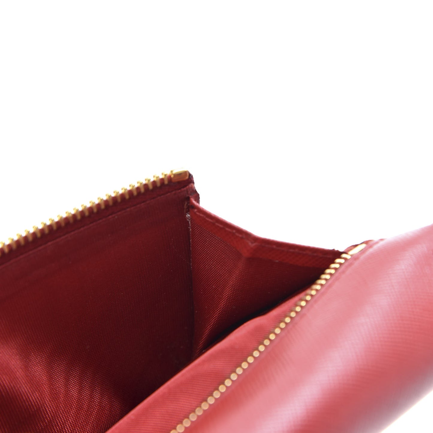 Saffiano Fiocco Bow Continental Wallet Fuoco