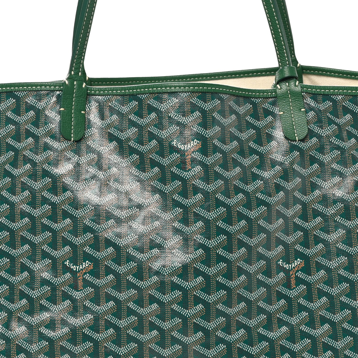 Goyard Goyardine Saint Louis GM Green 9 of 11