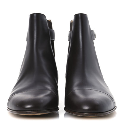 Gucci Calfskin Mens Blondie Chelsea Ankle Boots 10 Cocoa 3 of 18