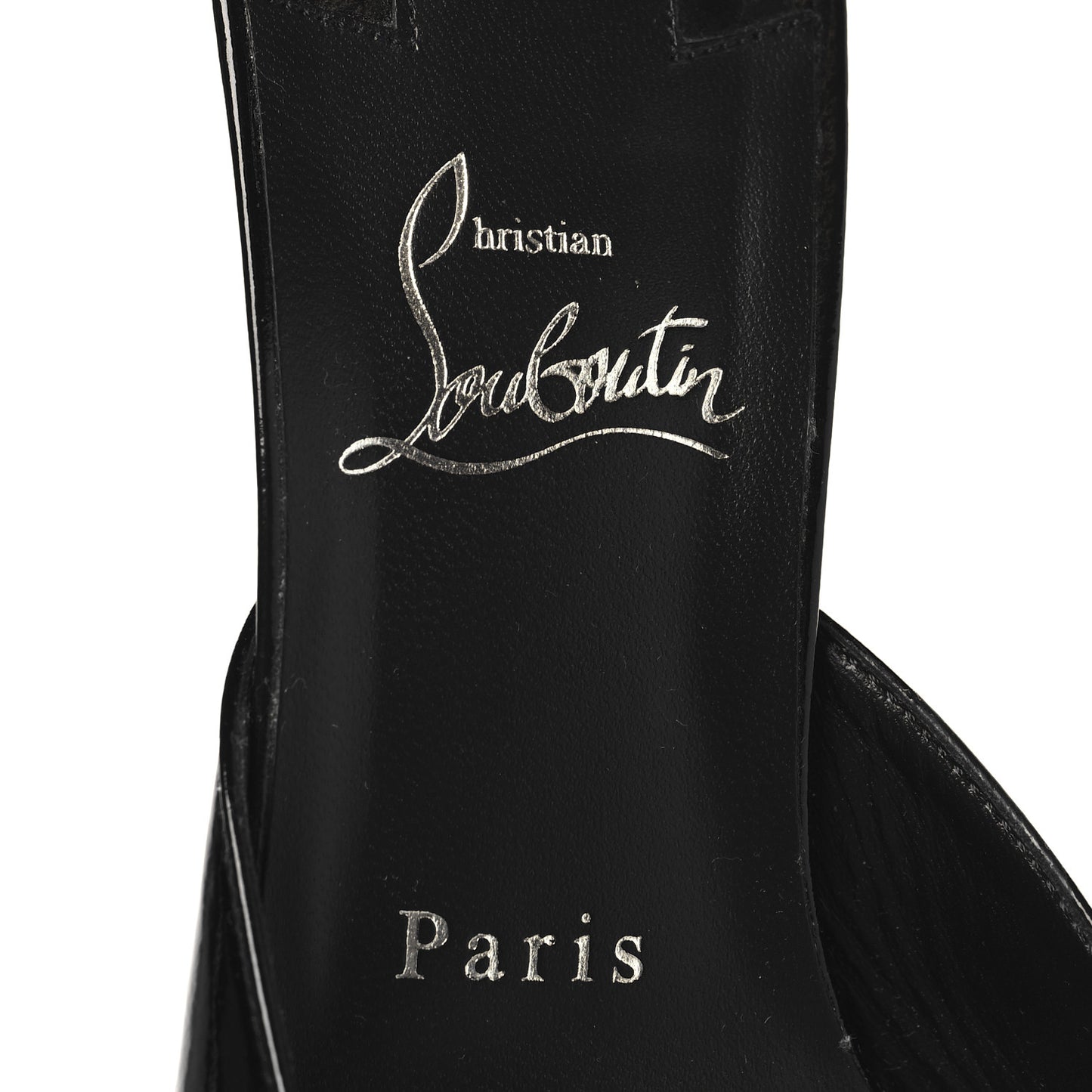 Patent Condora 55 Mules 38 Black