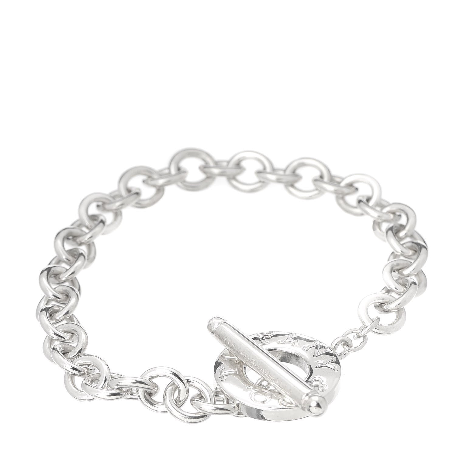 Tiffany Sterling Silver Toggle Bracelet 1 of 4