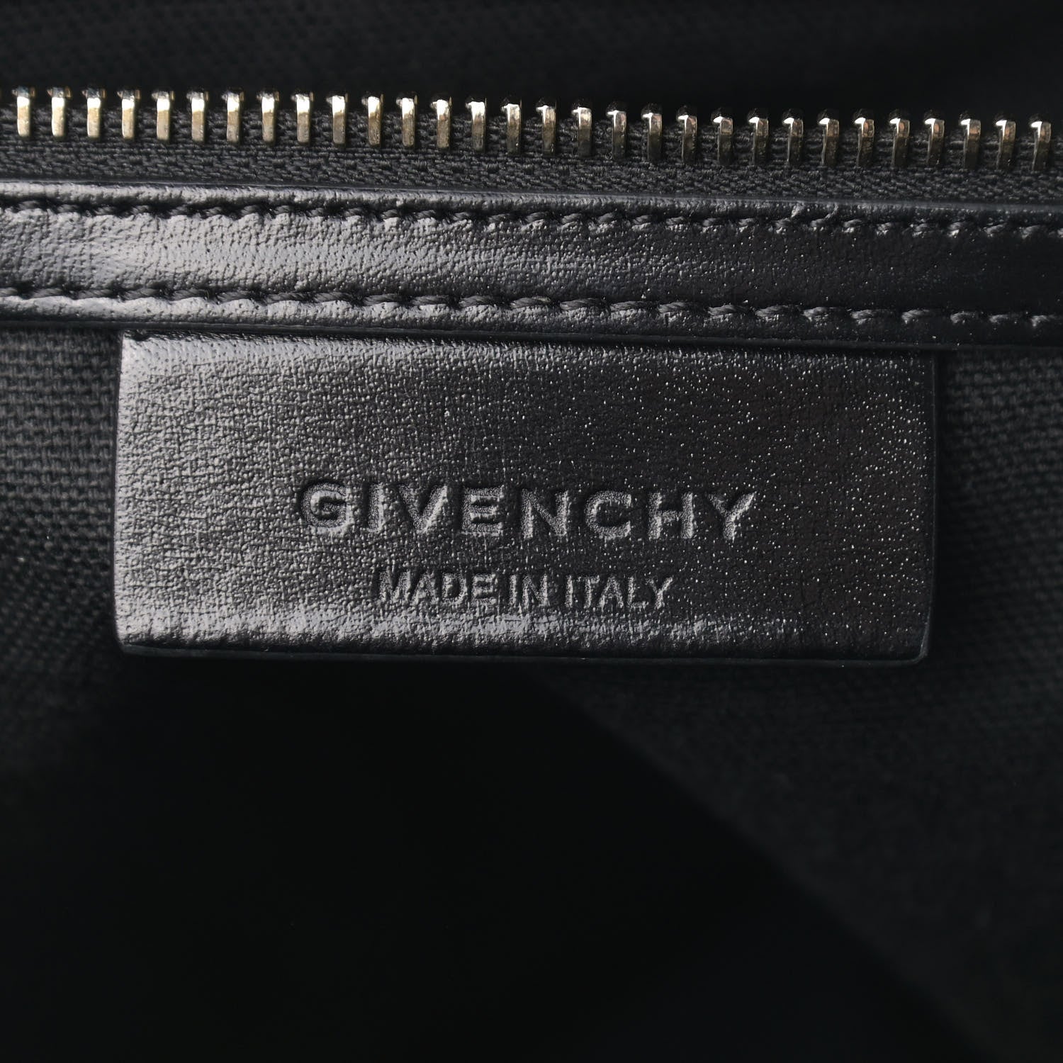 Givenchy Shiny Lord Calfskin Medium Antigona Black 10 of 12