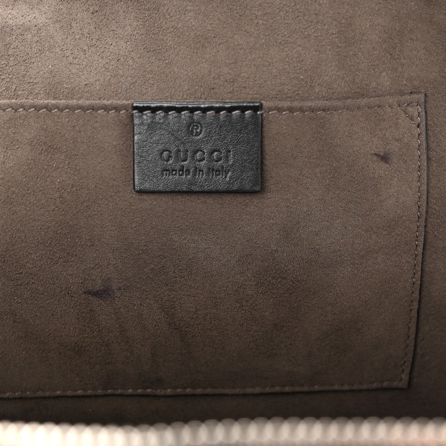 Gucci Guccissima Sling Backpack Black 12 of 12