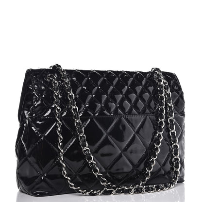 Chanel Vinyl Quilted In the Business Flap Bag Black 3 of 12