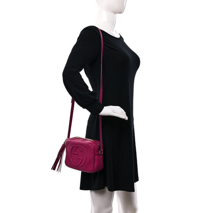 Gucci Cellarius Calfskin Small Soho Disco Bag Bright Bouganville 2 of 10