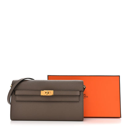 Hermes Epsom Kelly To Go Wallet Etain 11 of 11