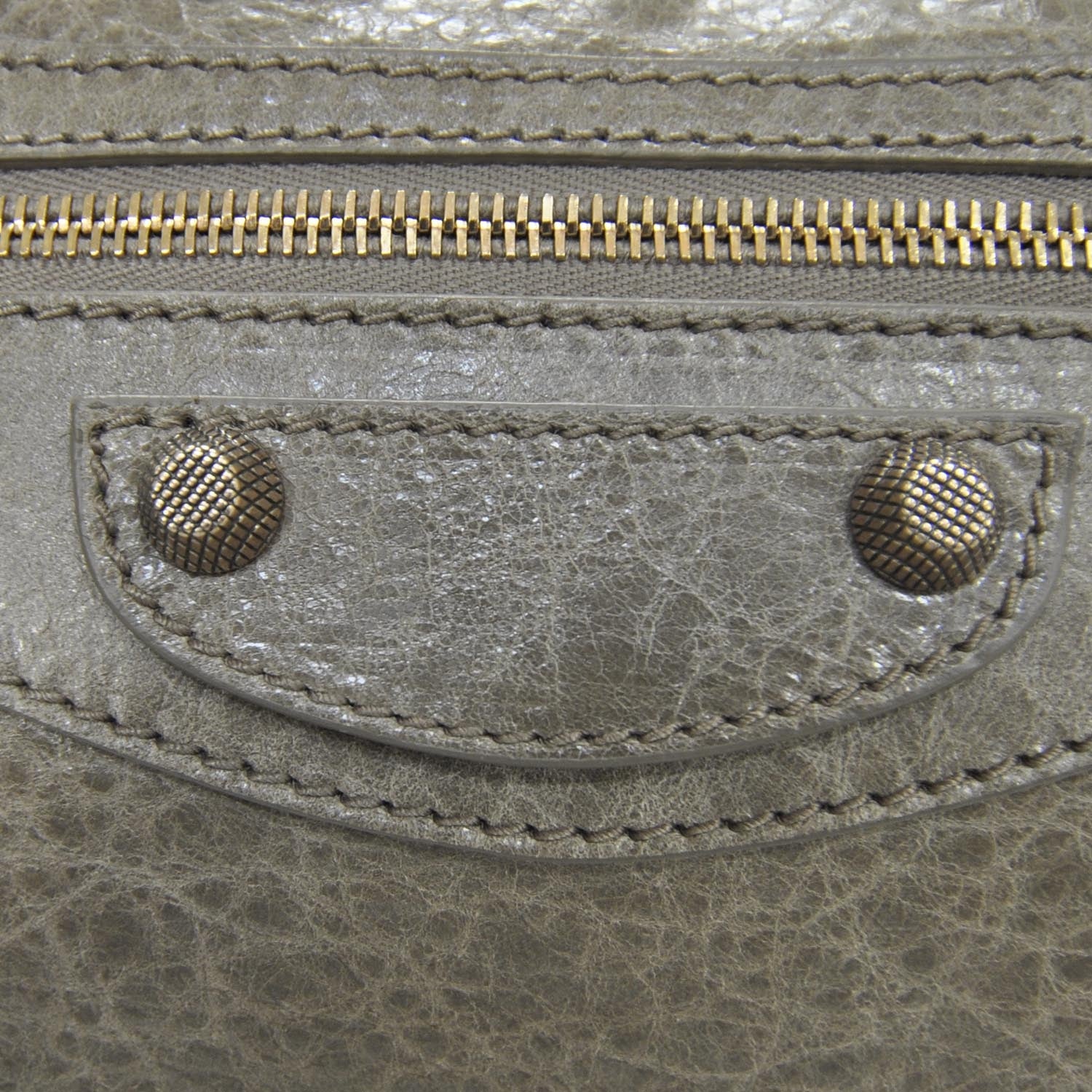 Balenciaga Agneau Giant 12 Rose Gold Hardware City Gris Poivre 7 of 10