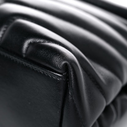 Saint Laurent Calfskin Y Quilted Monogram Medium Loulou Chain Satchel Black 11 of 20