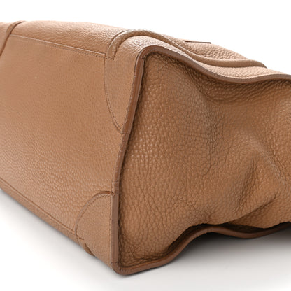 Celine Drummed Calfskin Mini Luggage Camel 7 of 7