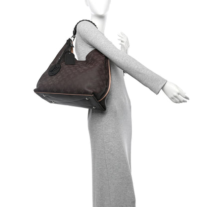 Louis Vuitton Mahina Carmel Hobo Chocolate 2 of 14