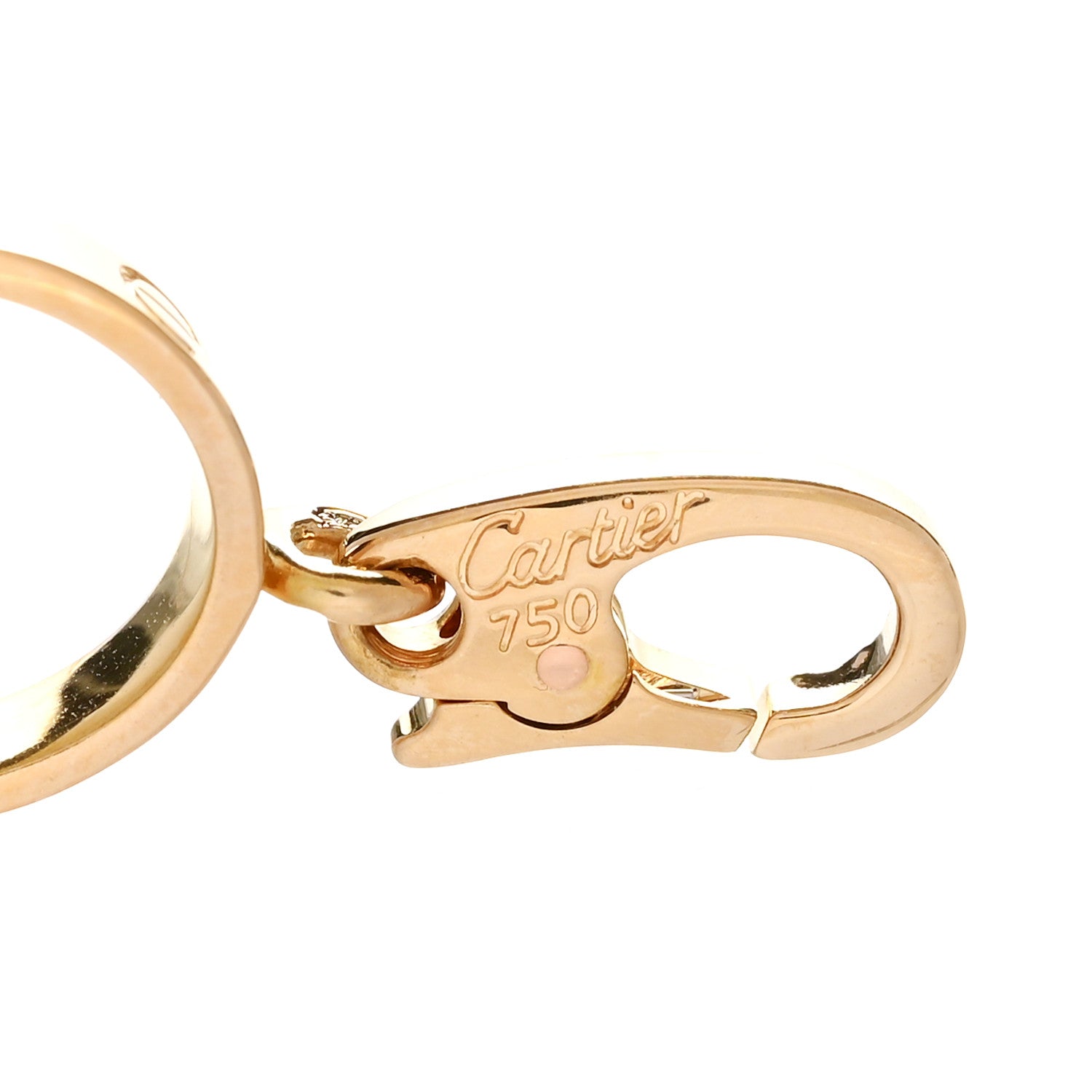 Cartier 18K Yellow Gold LOVE Ring Charm 3 of 4