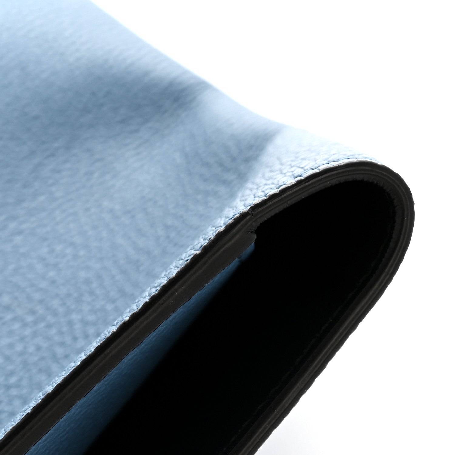 Alexander McQueen Calfskin Skull Envelope Clutch Blue 11 of 11
