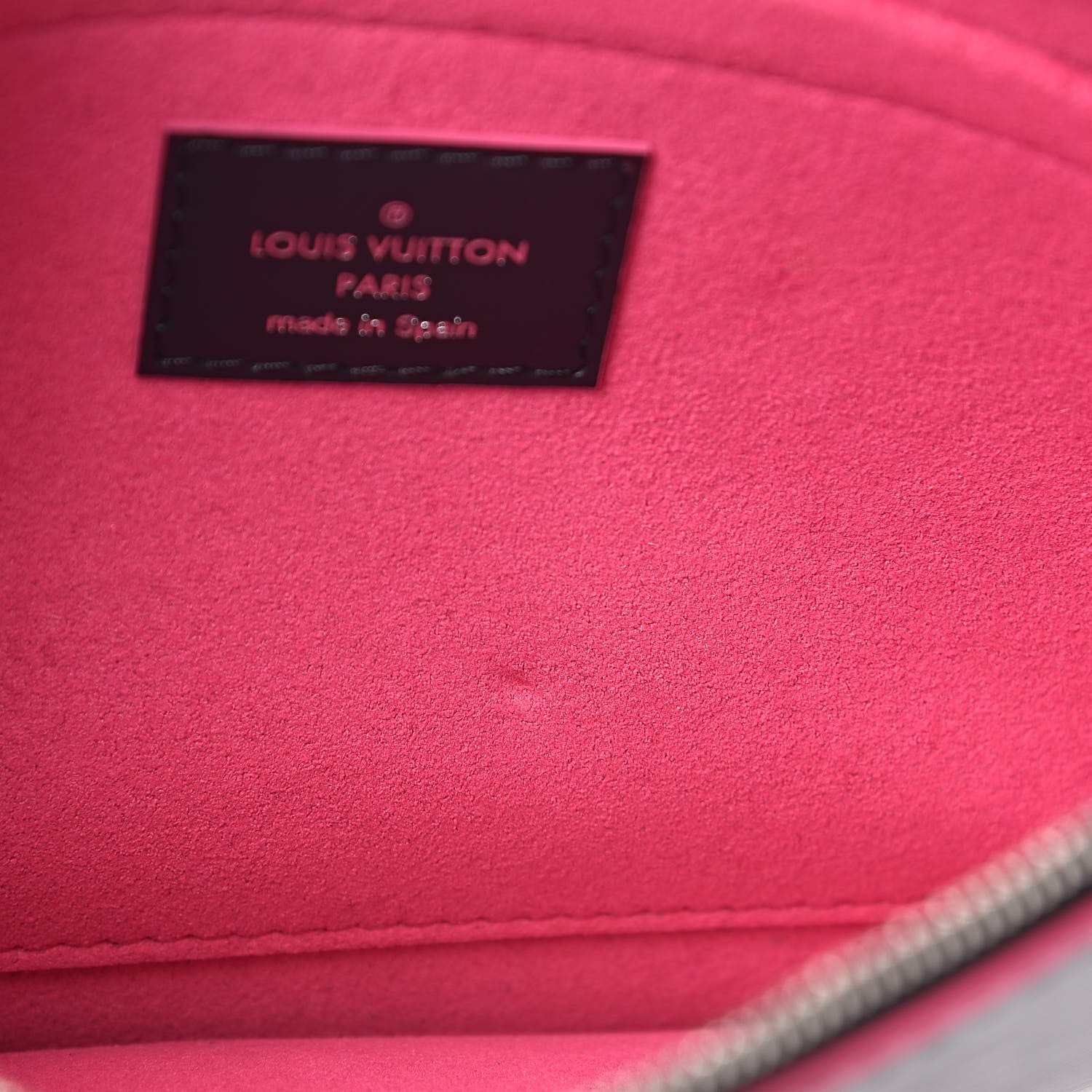Louis Vuitton Epi Neverfull Pochette MM GM Black Hot Pink 10 of 10