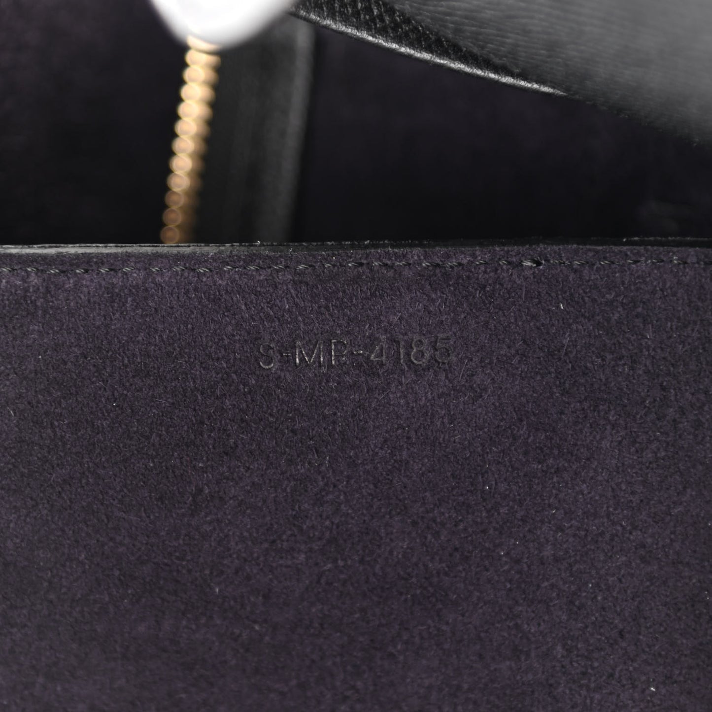 Grained Calfskin Large Belt Bag Black
