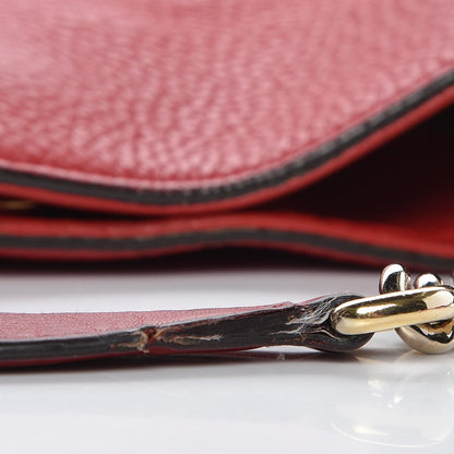 Gucci Pebbled Calfskin Medium Soho Chain Shoulder Bag Tabasco Red 12 of 17