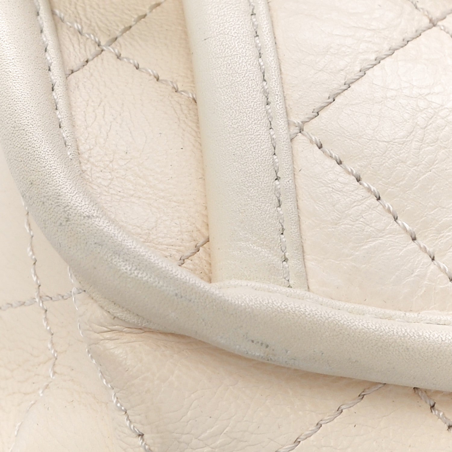 Chanel Calfskin Quilted Mini French Riviera Flap Ivory 12 of 15