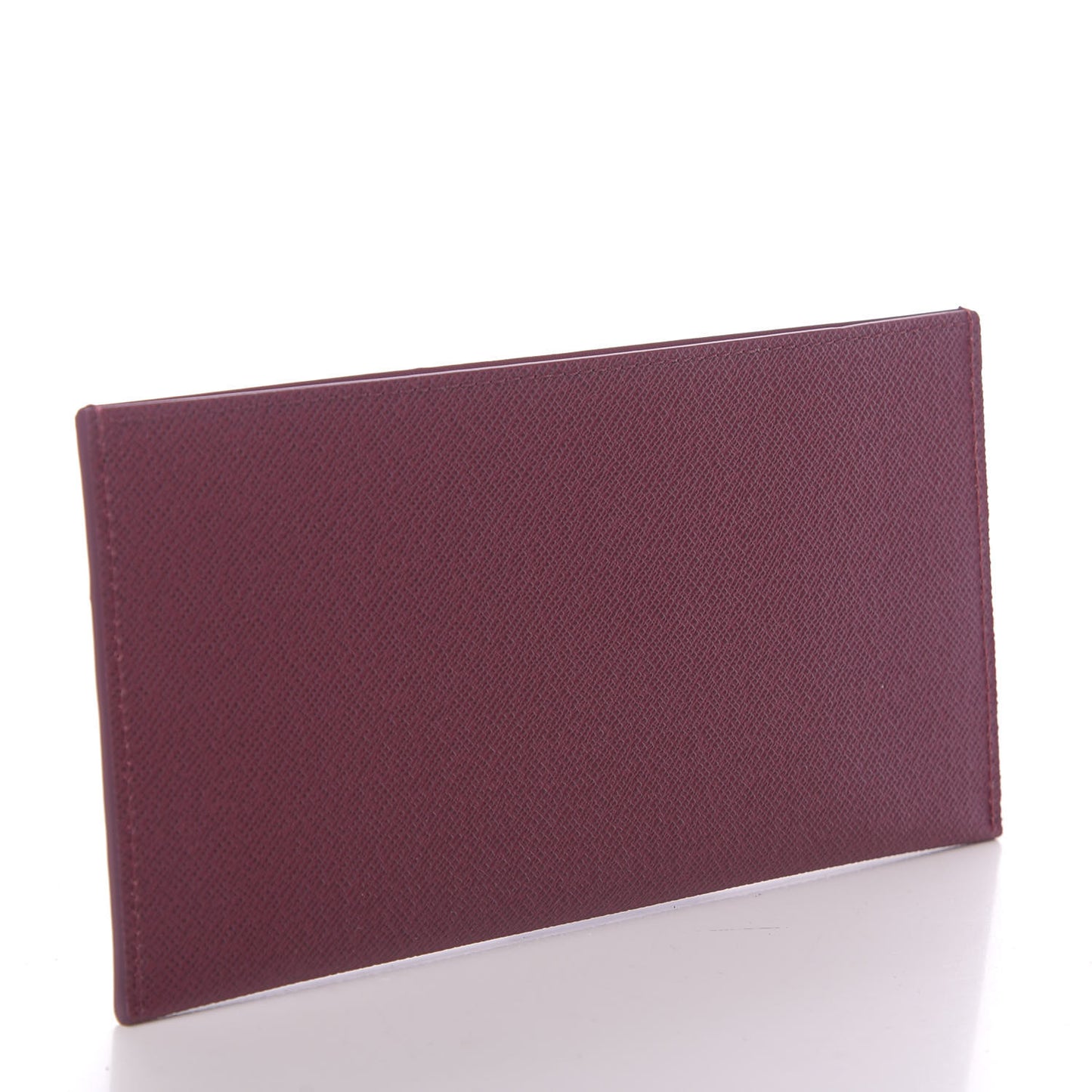 Calfskin Felicie Card Holder Insert Fuchsia