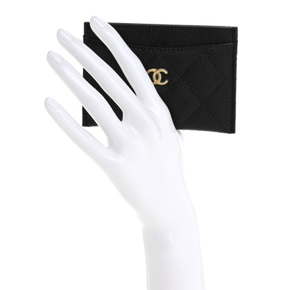 Chanel Caviar Quilted Card Holder Black 2 of 9