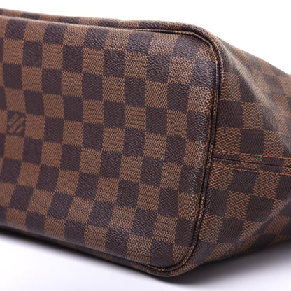 Louis Vuitton Damier Ebene Neo Neverfull MM Rose Ballerine 7 of 15