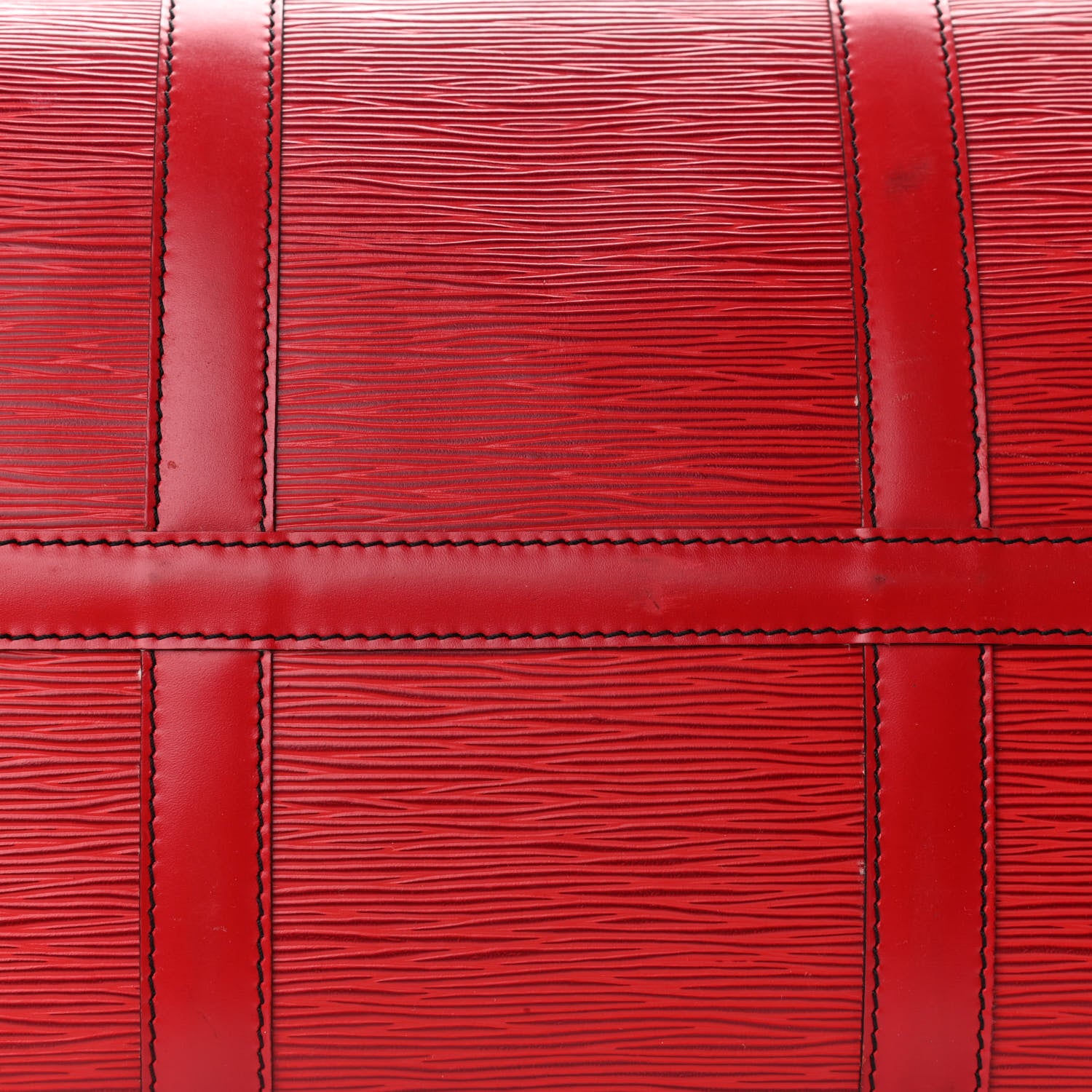 Louis Vuitton Epi Keepall 50 Castillan Red 17 of 20