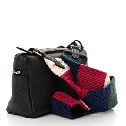 Loro Piana Grained Calfskin L16 Extra Pocket Pouch Navy Blue Multicolor 3 of 11
