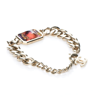 Chanel Flower Power Chain Bracelet Gold 3 of 5