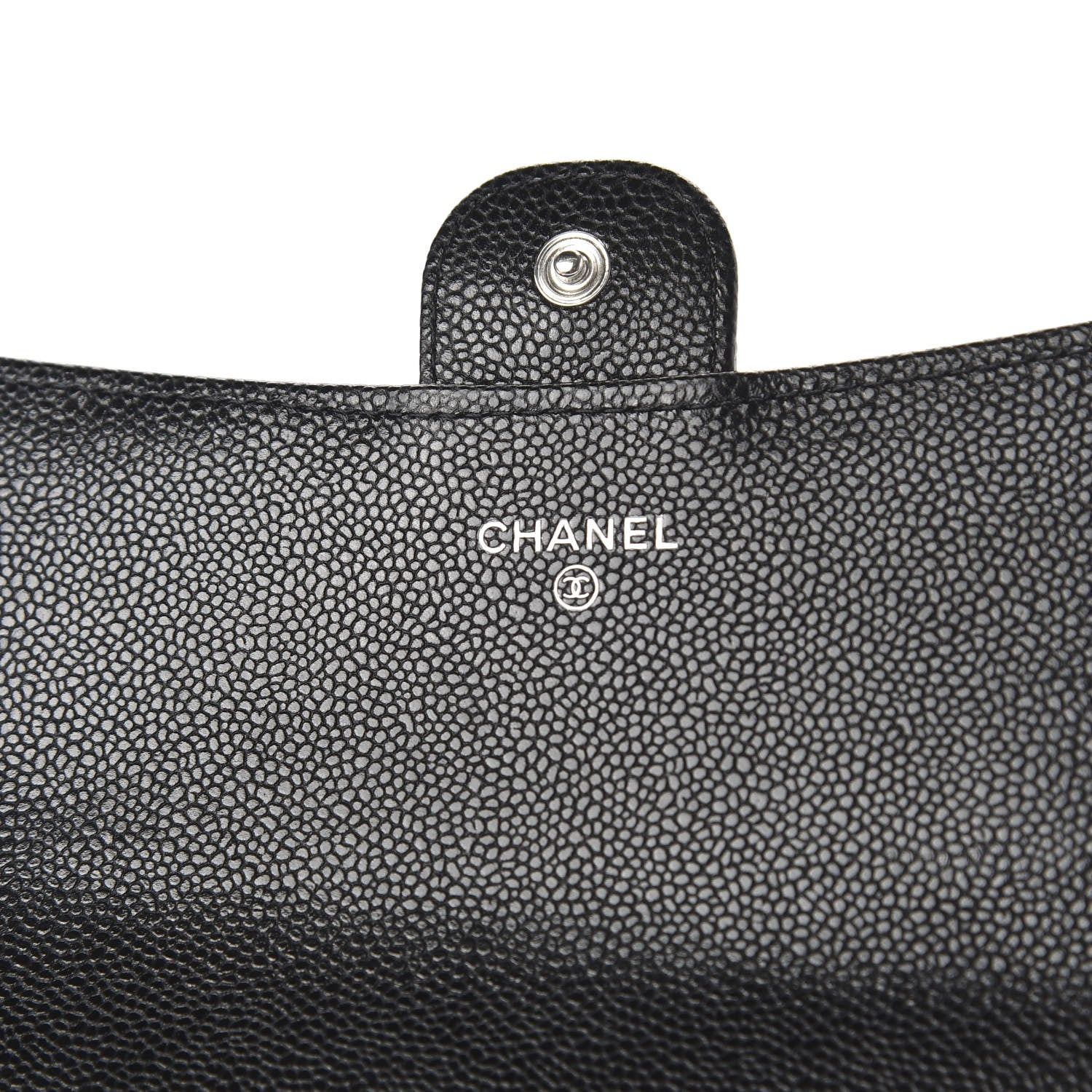 Chanel Caviar Quilted Wallet on Removable Chain Black 8 of 12