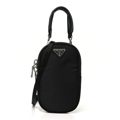 Prada Tessuto Nylon Pocket Mini Bag Black 1 of 10