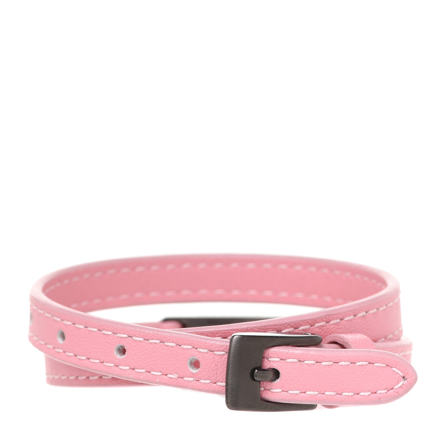 Messika Graphite Titanium Diamond Suede My Move Bracelet Baby Pink Taupe 5 of 10