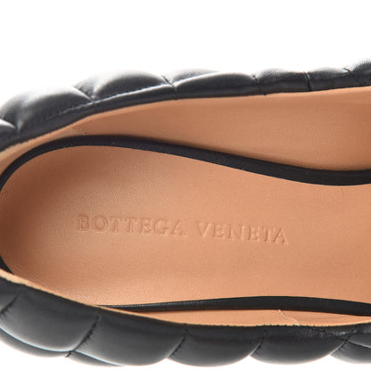 Bottega Veneta Nappa Matelasse Captoe Pumps 37 Black 8 of 9