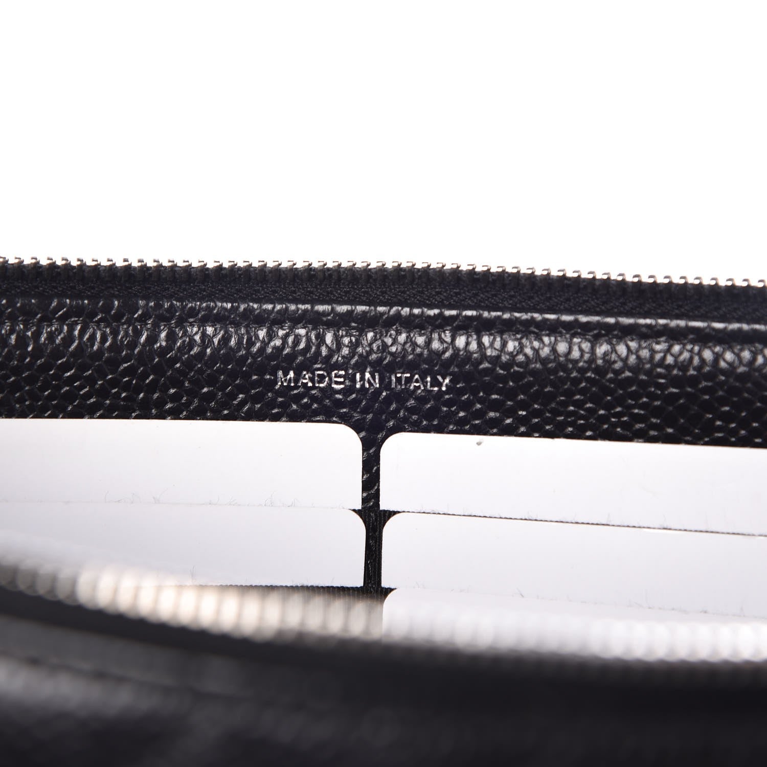 Chanel Caviar Quilted Large Zipped Clutch Black 9 of 10