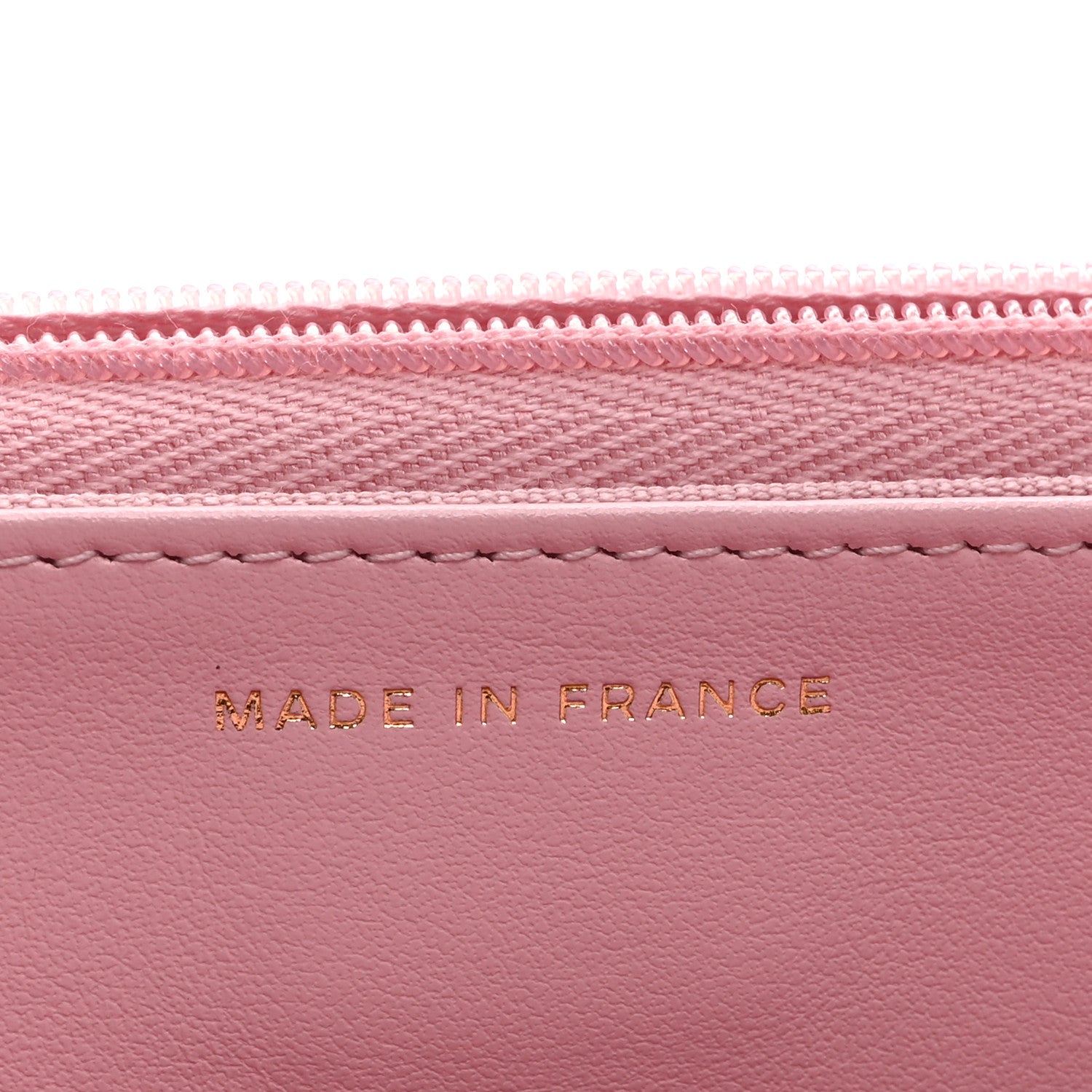 Chanel Caviar Quilted Wallet on Chain WOC Light Pink 7 of 12