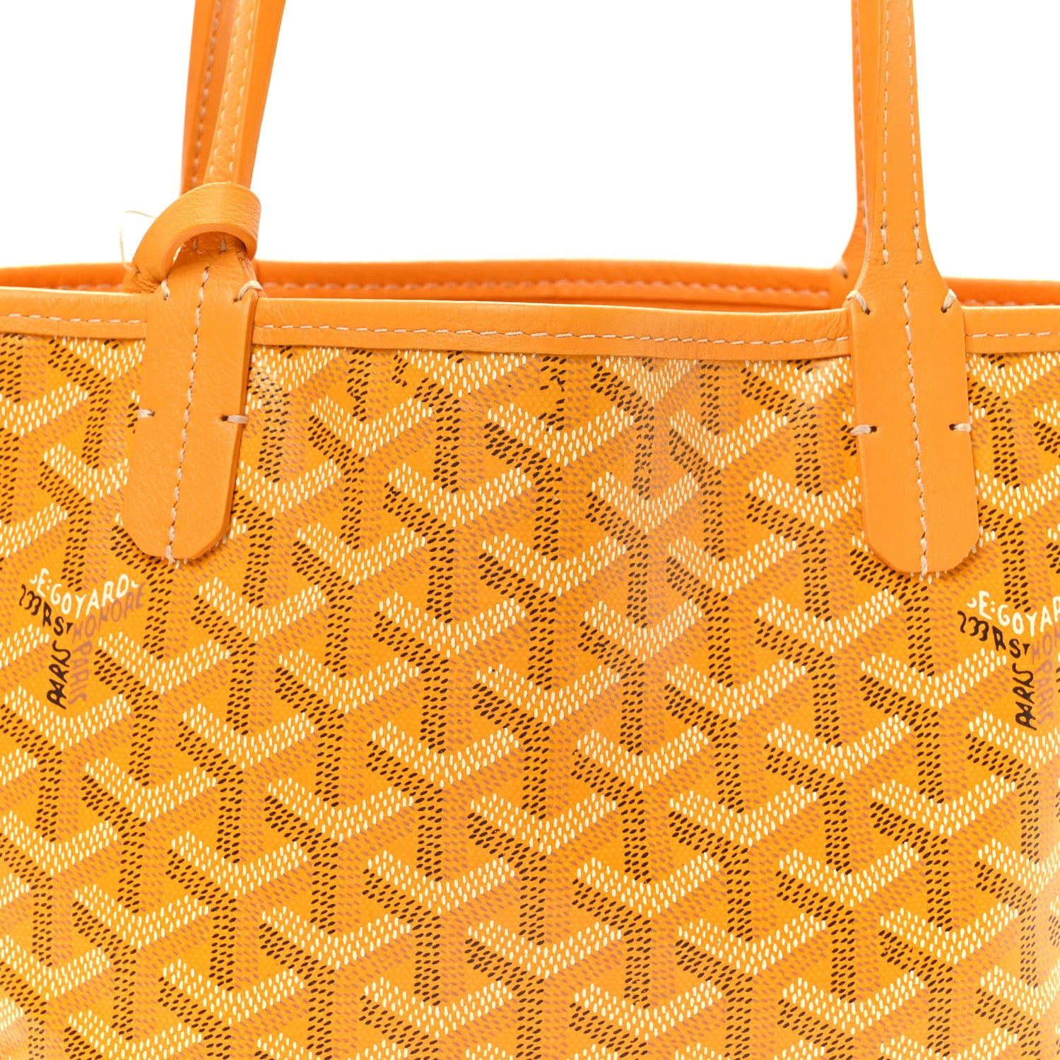 Goyard Goyardine Reversible Mini Anjou Yellow 12 of 19