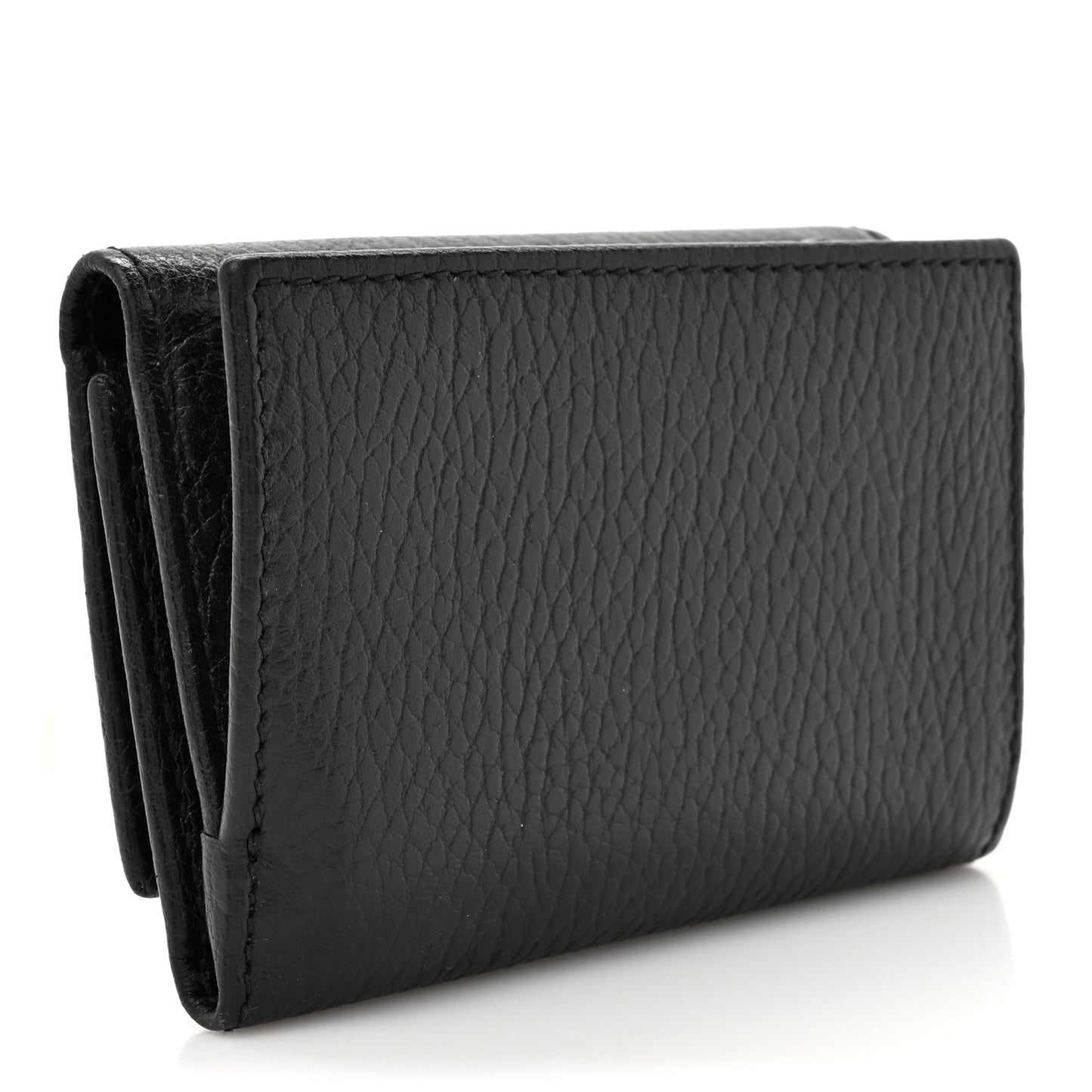 Dollar Calfskin GG Marmont Wallet Black