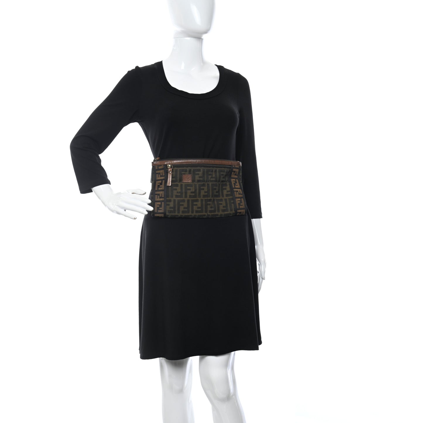 Zucca Vitello Patchwork Belt Bag Tobacco Sabbia