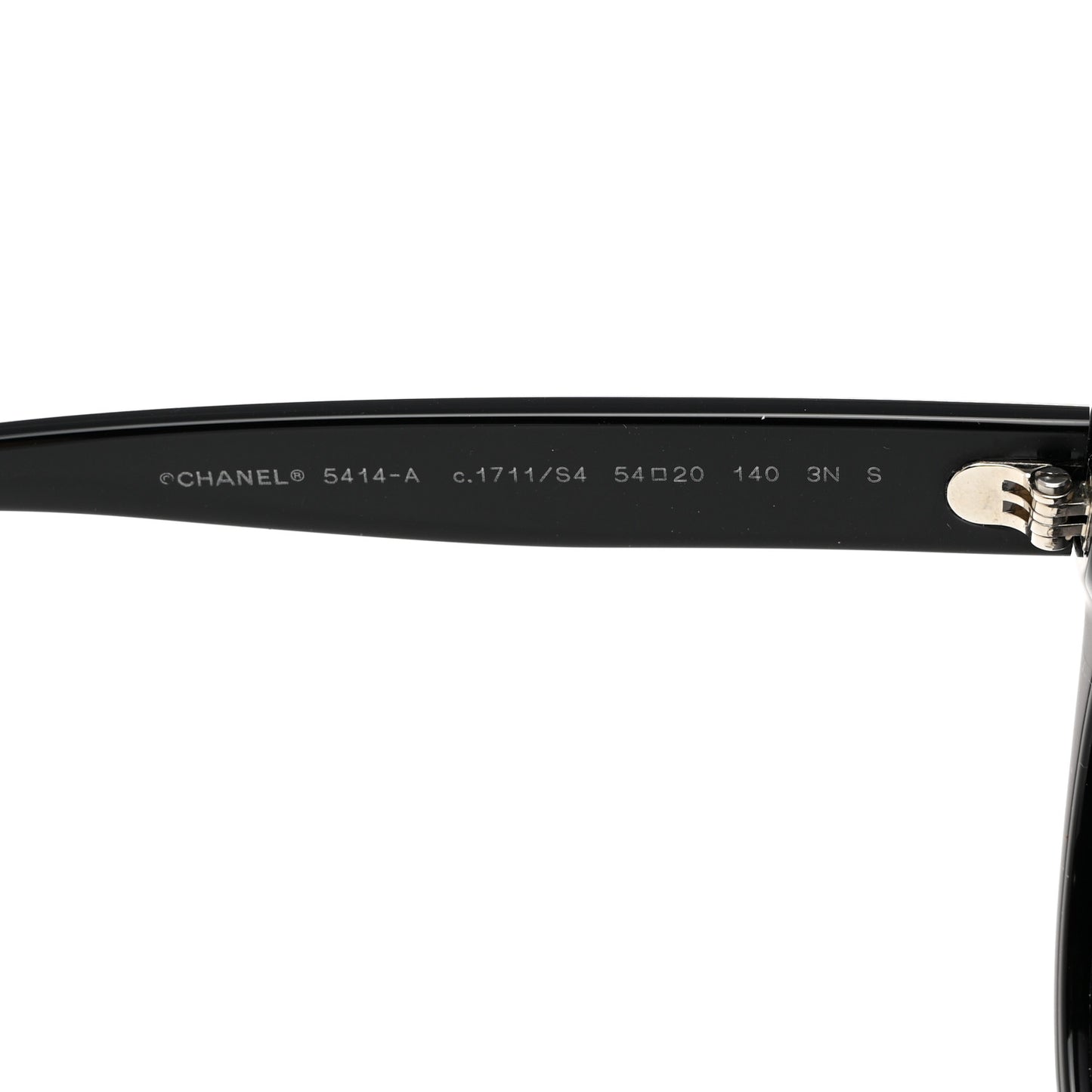 Acetate CC Butterfly Sunglasses 5414-A Black