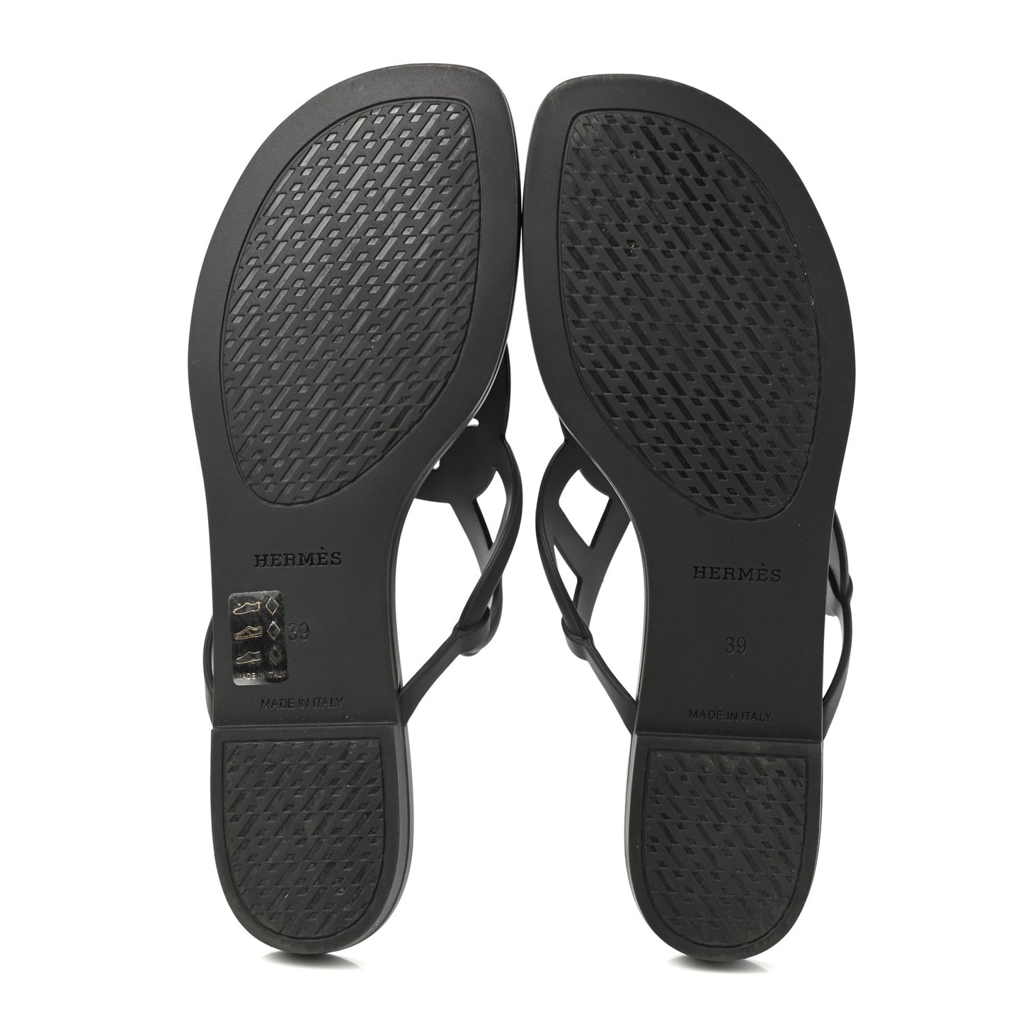 Rubber Womens Egerie Sandals 39 Black