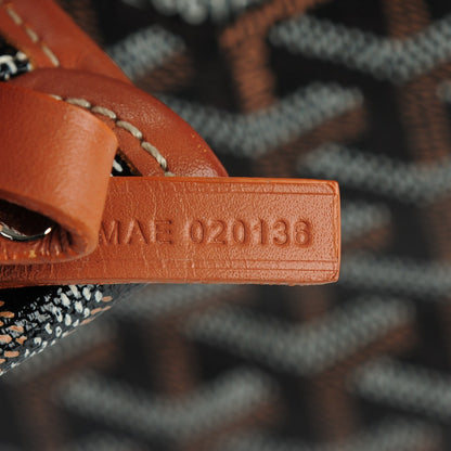 Goyard Goyardine Saint Louis PM Black Gold 7 of 9