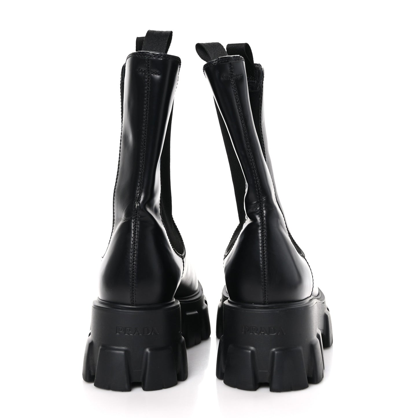 Spazzolato Rois Mens Monolith Chelsea 55mm Tall Boots 38 Black