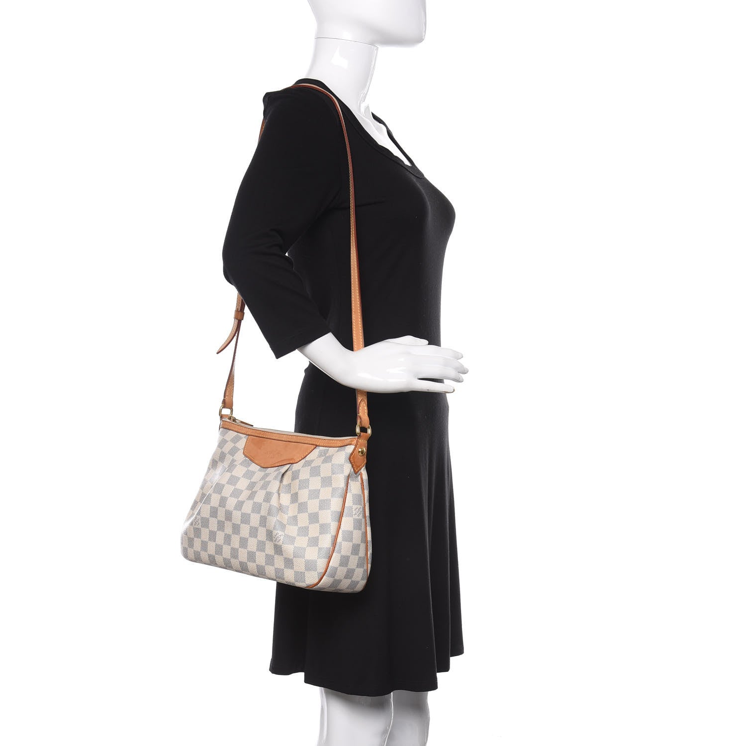 Louis Vuitton Damier Azur Siracusa PM 2 of 10
